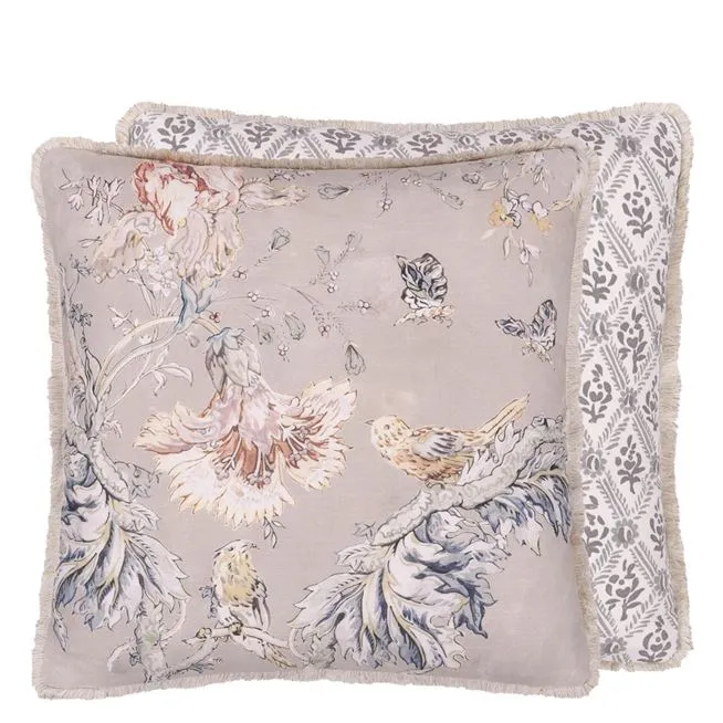 Suffolk Garden Birch Cushion, 40x40