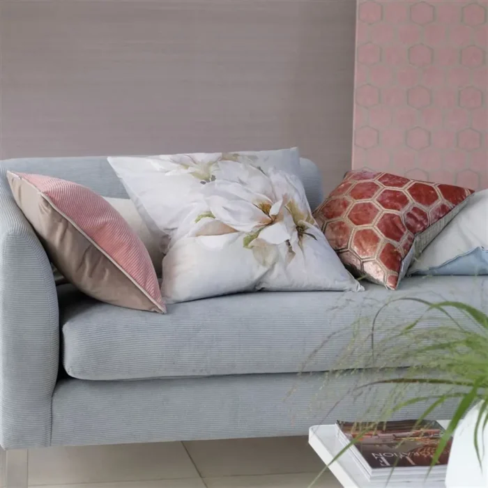 Alternative view of Manipur Velvet cushion 43x43 Designers Guild