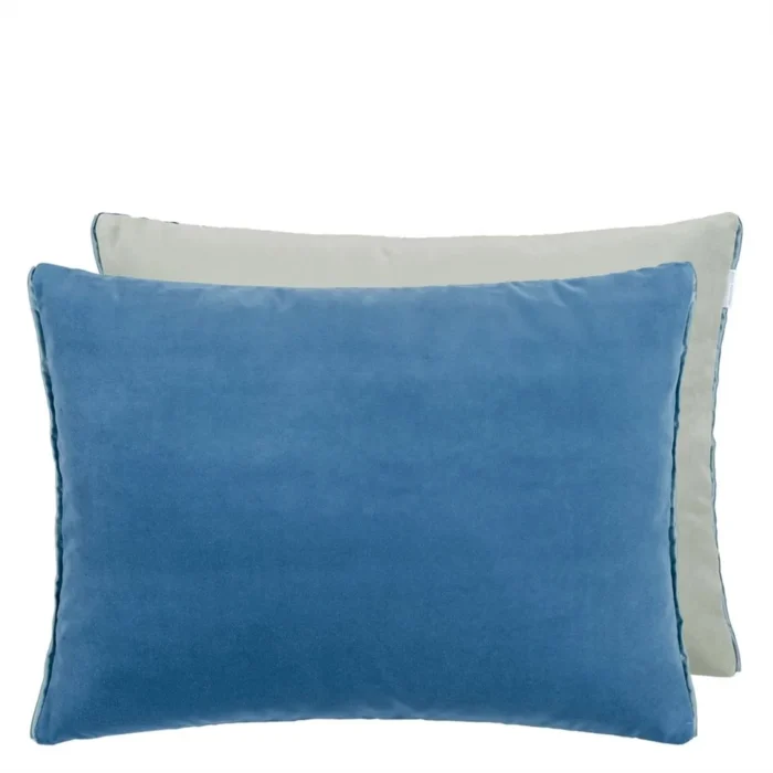Cassia Denim & Zinc Velvet pyntepute 60x45