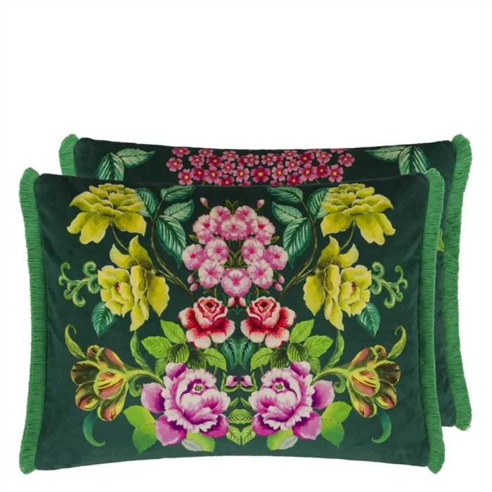 Eleonora Velours Viridian pyntepute 45x60