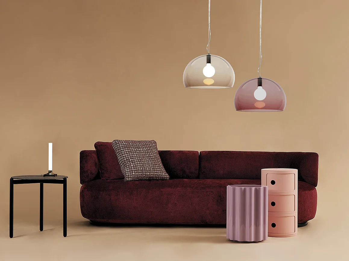 Fl/y transparent taklampe - Bilde 2