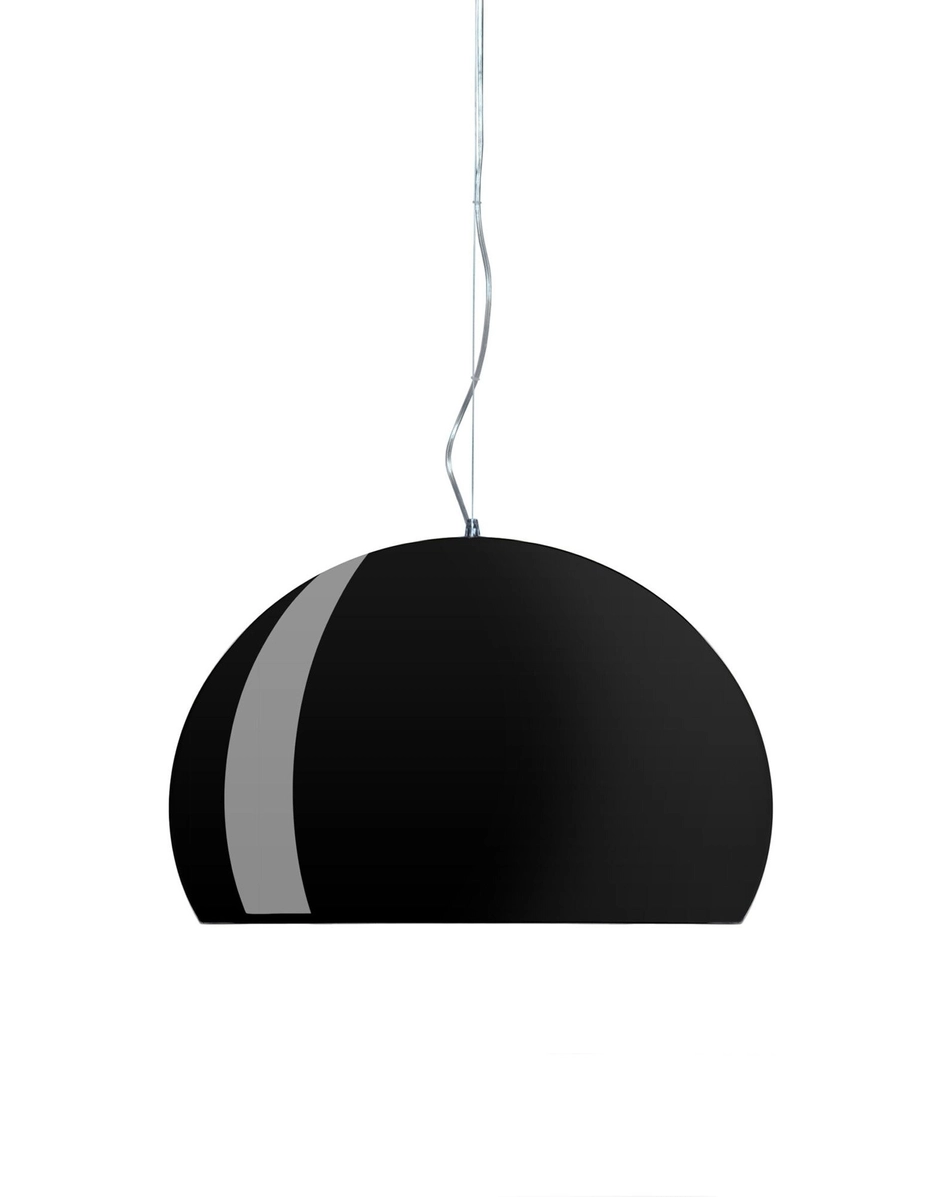 Fl/y glossy opaque taklampe