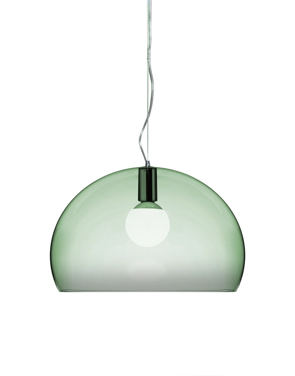 Fl/y transparent taklampe