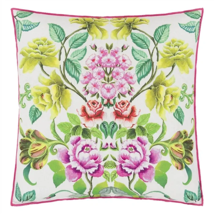 Eleonora Linen Fuchsia Cushion 55x55 - Bilde 3