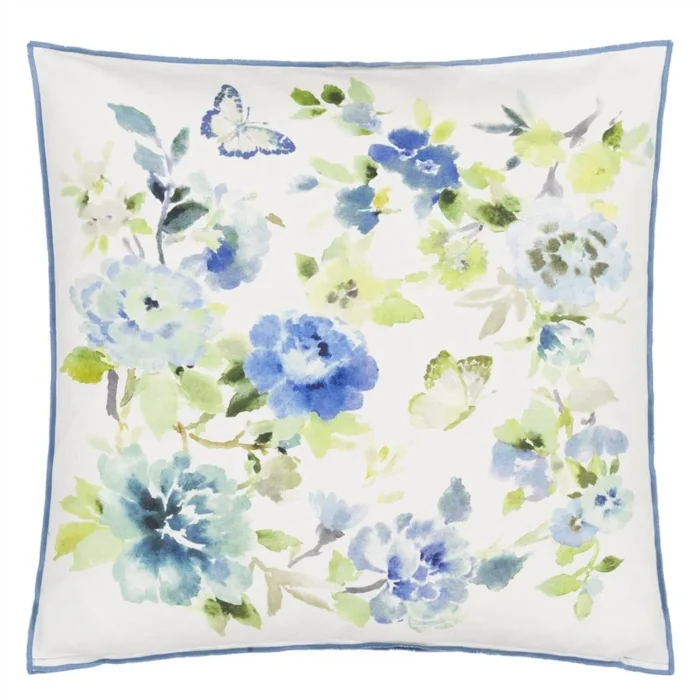 Fiore D'acqua Delft Cotton Cushion 50x50 - Bilde 4