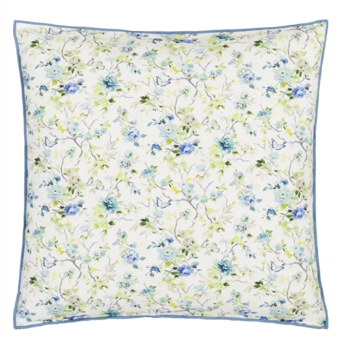 Fiore D'acqua Delft Cotton Cushion 50x50 - Bilde 3