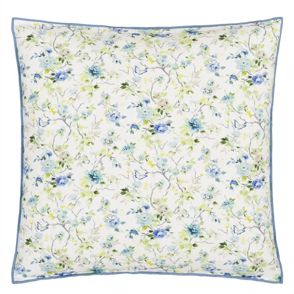 Fiore D'acqua Delft Cotton Cushion 50x50 - Bilde 3