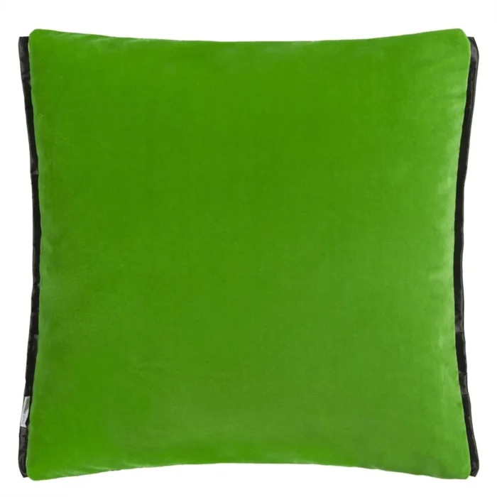 Raku Patchwork Emerald Velvet Cushion, 50x50 - Bilde 4