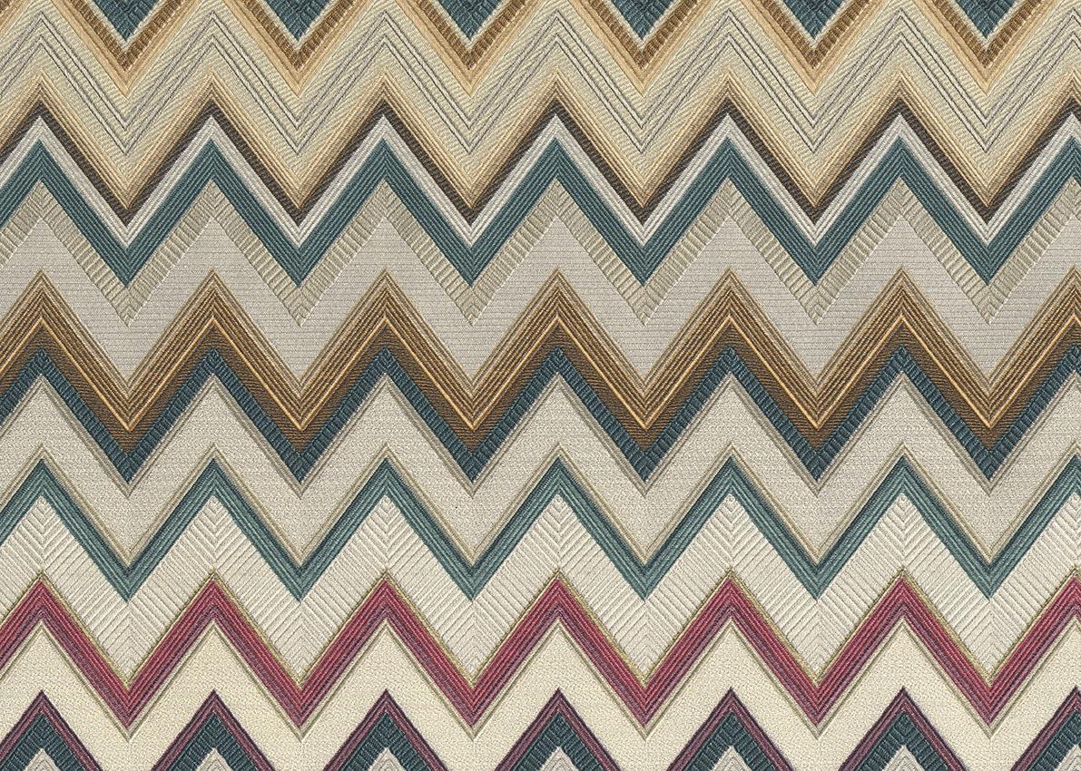 Happy Zig Zag vinyltapet fra Missoni